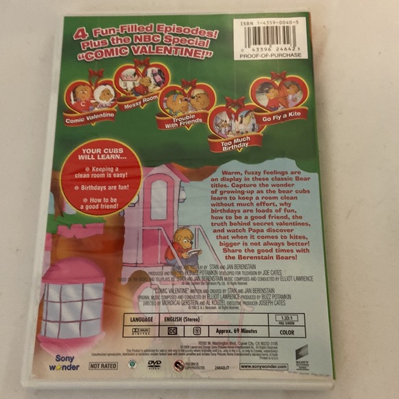 THE BERENSTAIN BEARS DVD - Picture 2 of 2
